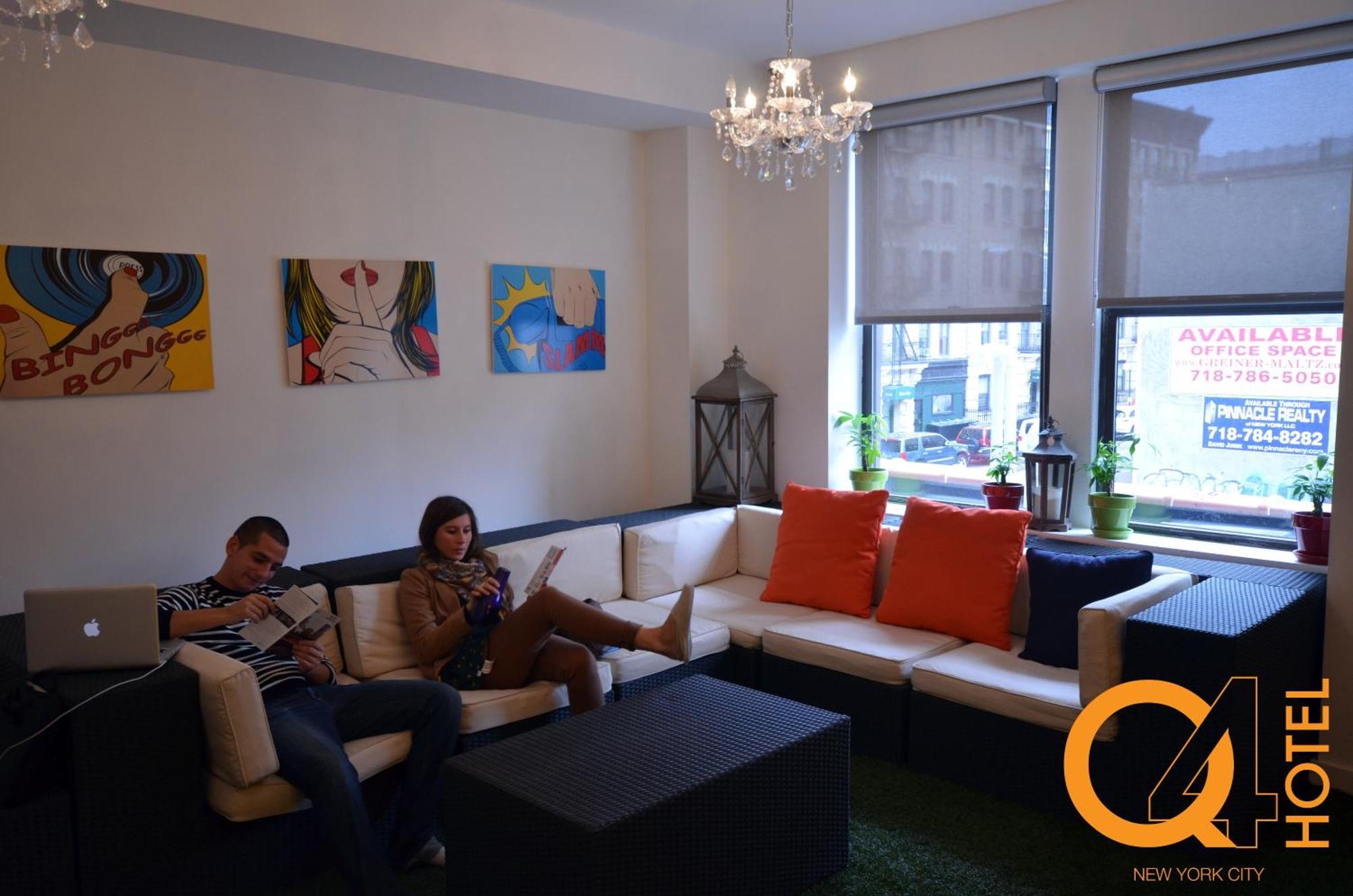 Q4 Hotel And Hostel Nowy Jork Zewnętrze zdjęcie